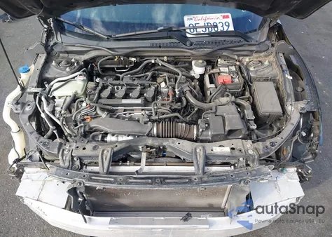 2018 Honda Civic Ex from USA, damaged, VIN SHHFK7H51JU414922